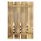 Elegant Designs Chalkboard Sign, Key Holder & Mail Storage Accent
